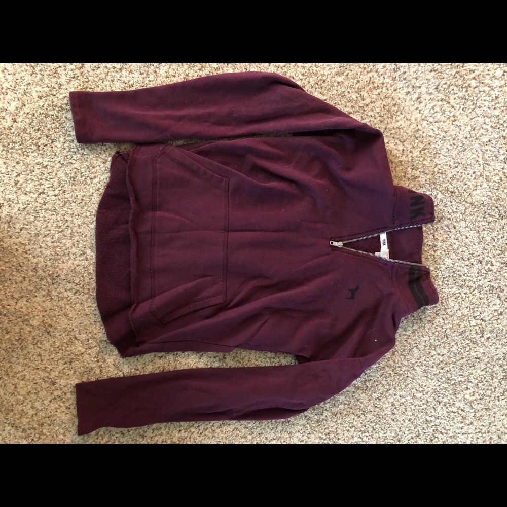 PINK half zip